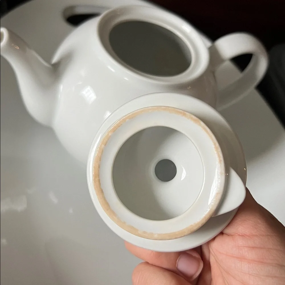 Arzberg White Porcelain Teapot